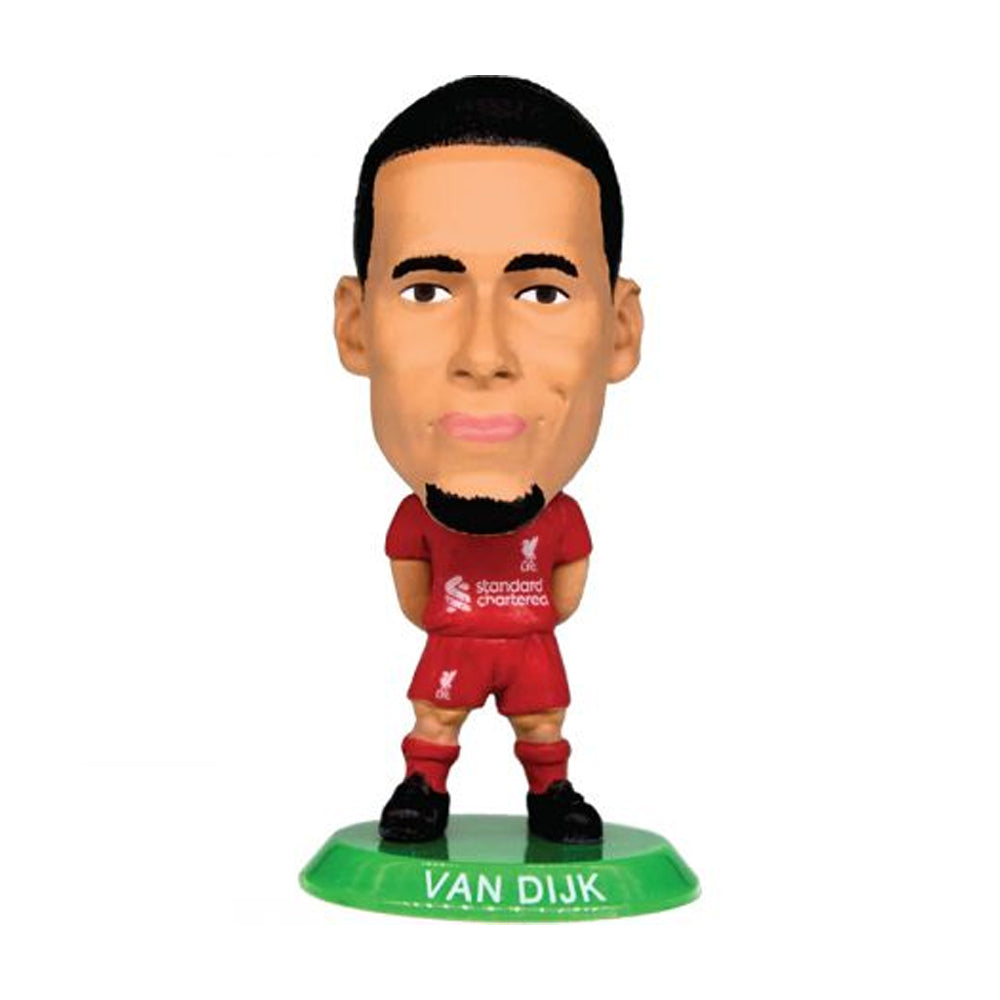 Multicoloured - Front - Liverpool FC Virgil Van Dijk 2026 SoccerStarz Football Figurine