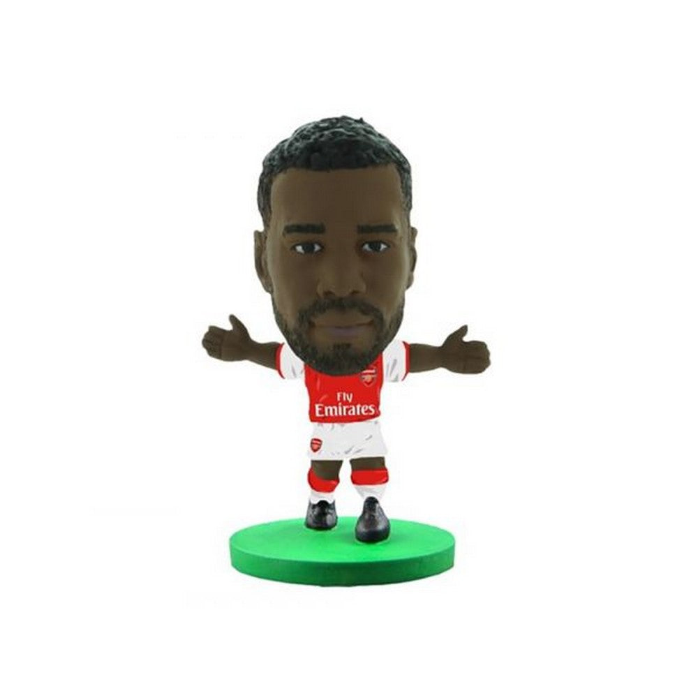 Red-White - Front - Arsenal FC Alexandre Lacazette SoccerStarz Football Figurine