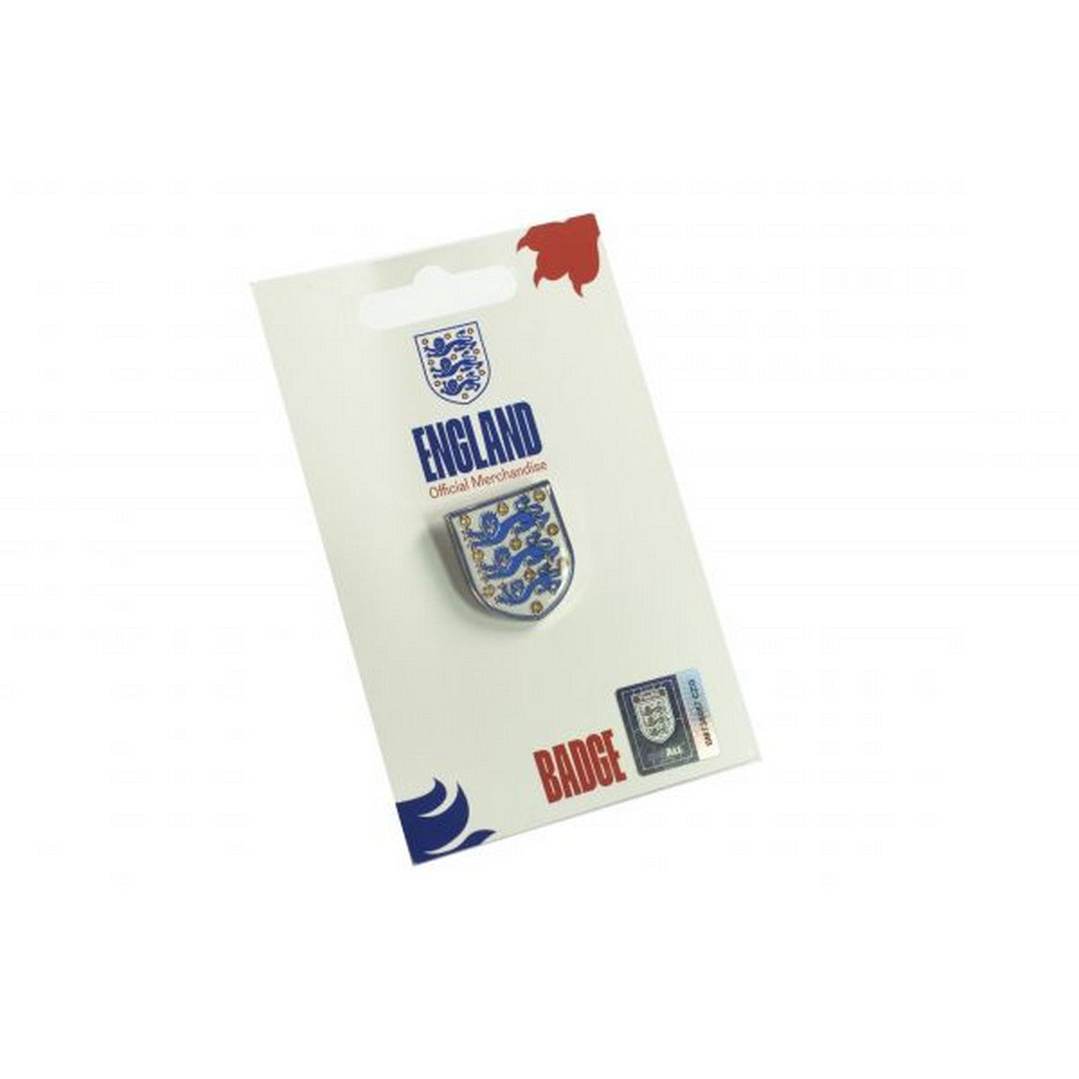 White-Red - Back - England FA Crest Badge