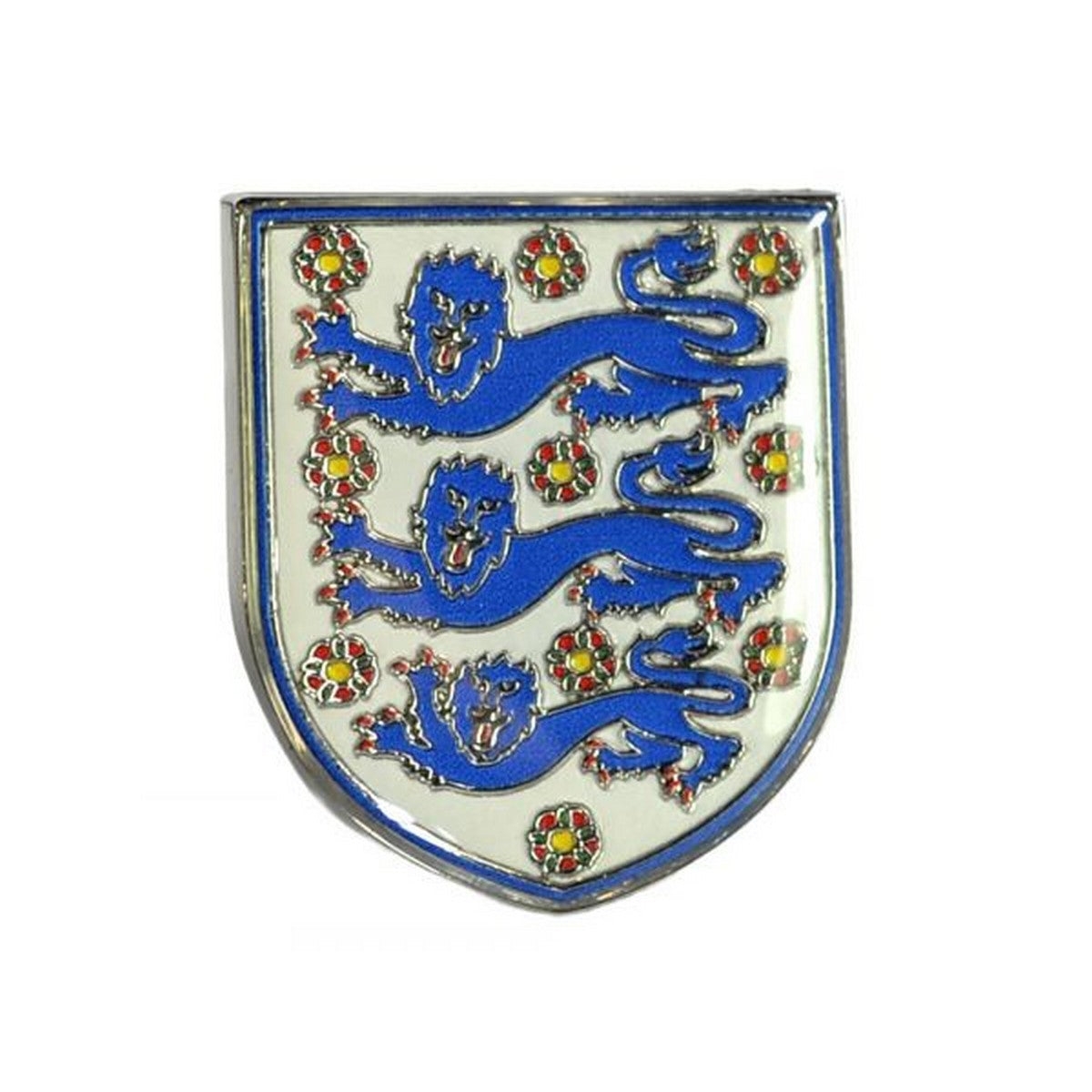 White-Red - Front - England FA Crest Badge