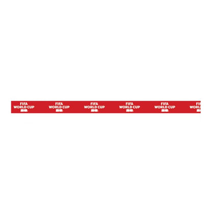 Red-White - Back - Fifa World Cup Silicone Wristband