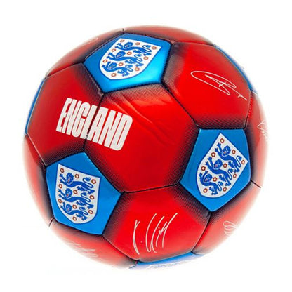 White-Red-Blue - Back - England FA Skill Signature Football
