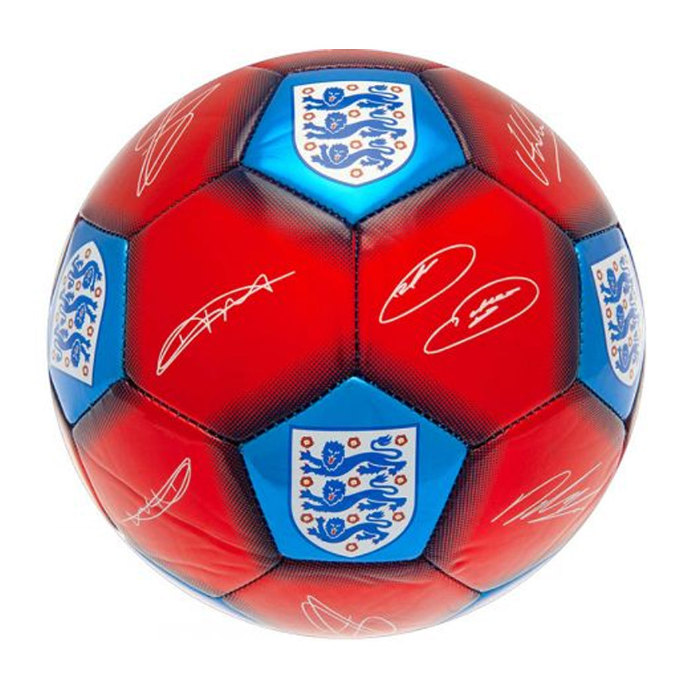 White-Red-Blue - Side - England FA Skill Signature Football