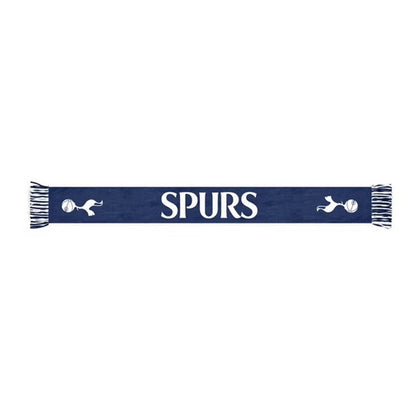 White-Blue - Back - Tottenham Hotspur FC Reversible Scarf