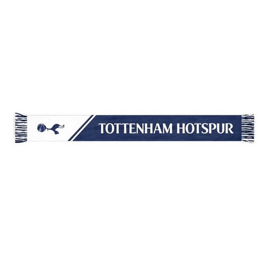 White-Blue - Front - Tottenham Hotspur FC Reversible Scarf