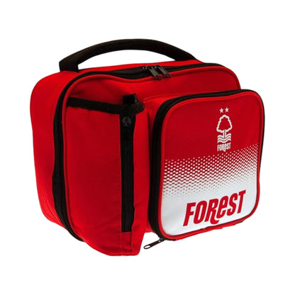 Red-Black - Back - Nottingham Forest FC Fade Lunch Bag With Bottle Holder