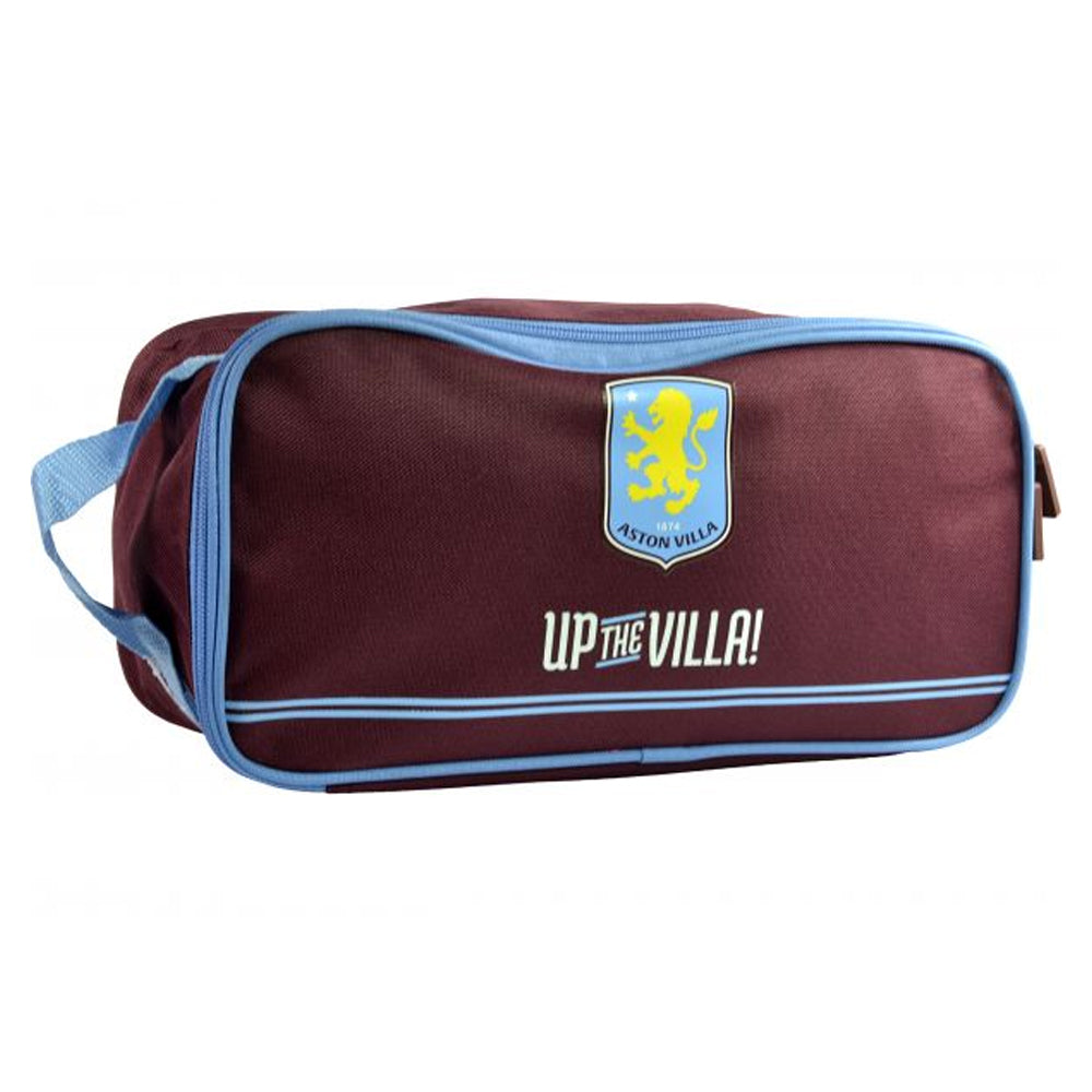 Claret-Sky Blue - Back - Aston Villa FC Up The Villa Boot Bag