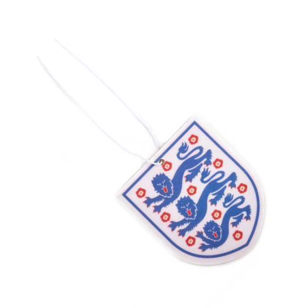 White-Blue-Red - Back - England FA Three Lions Car Air Freshener