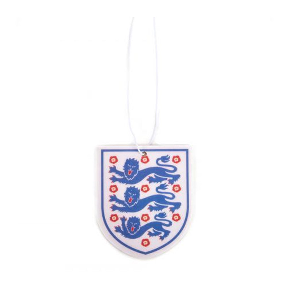 White-Blue-Red - Front - England FA Three Lions Car Air Freshener