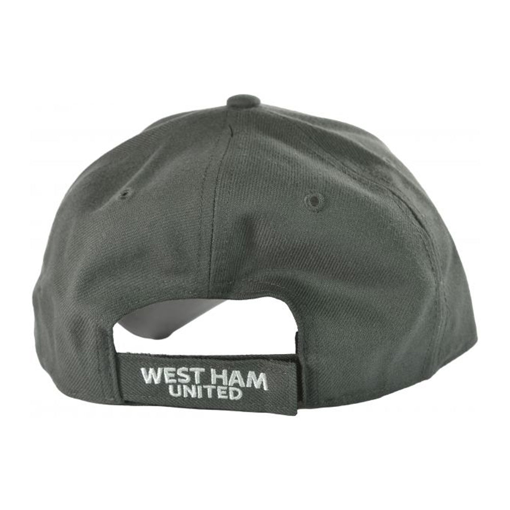 Charcoal - Back - West Ham United FC Baseball Cap