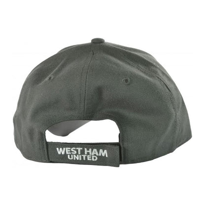 Charcoal - Back - West Ham United FC Baseball Cap