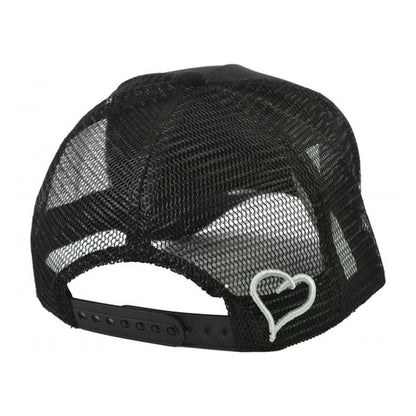 Black-White - Back - West Ham United FC Unisex Adult Mesh Snapback Trucker Cap