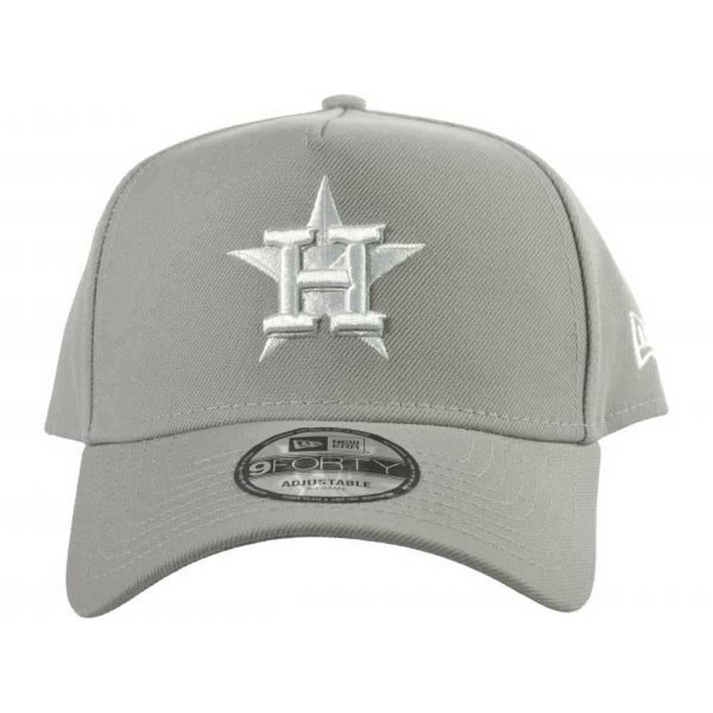 Grey - Lifestyle - New Era Unisex Adult 9Forty Houston Astros Baseball Cap