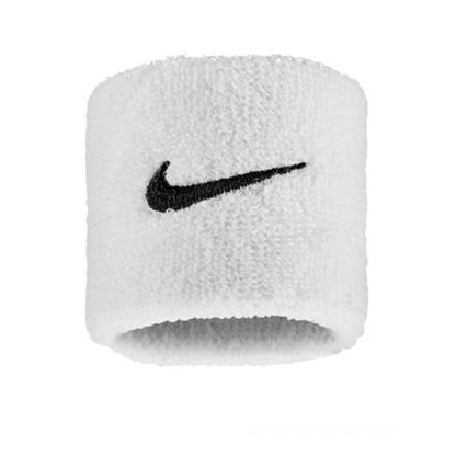 Black-White - Back - Nike Classic Swoosh Wristband (Pack of 2)