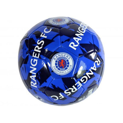 Blue Navy - Front - Rangers FC Graffiti Football