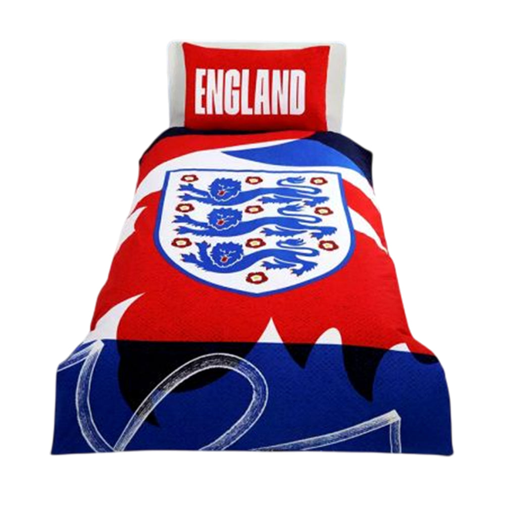 Red-Blue-White - Front - England FA Be Bold Duvet Set