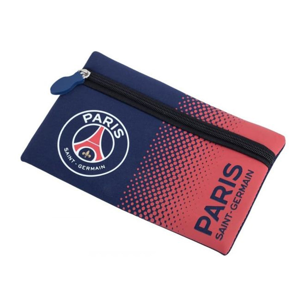 Red-Navy - Back - Paris Saint Germain FC Fade Pencil Case