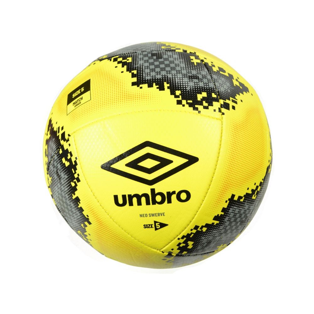 Black-Yellow - Front - Umbro Neo Swerve Football