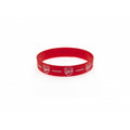 Red-White - Front - Arsenal FC Official Football Silicone Wristband