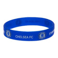 Blue-White - Front - Chelsea FC Official Football Silicone Wristband