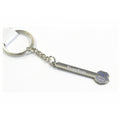 Silver - Front - Everton FC Official Text Keyring