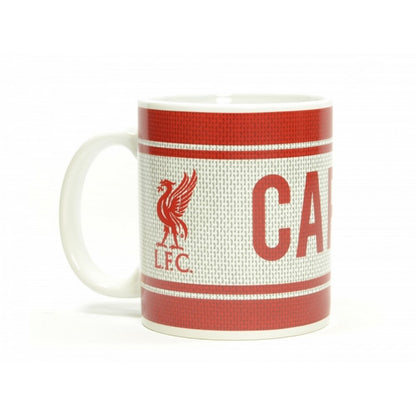 Red-White - Front - Liverpool FC Official Captain Mug
