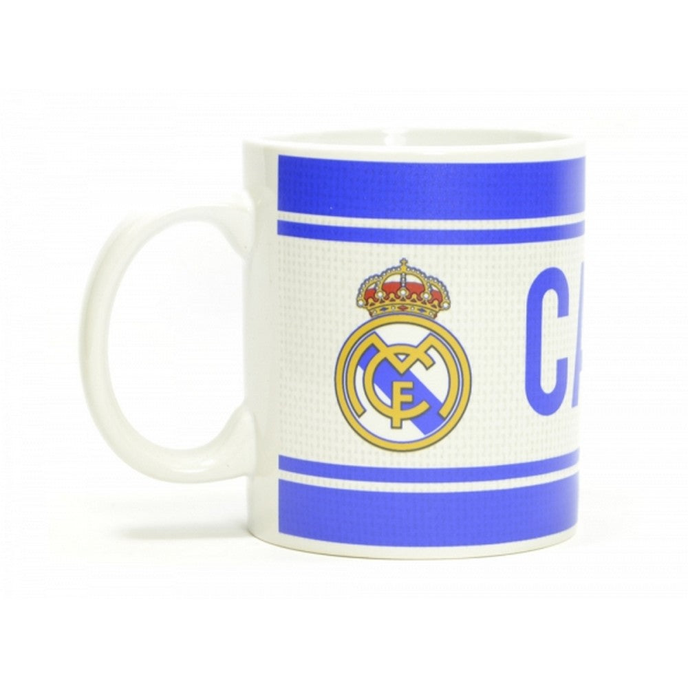 White-Blue - Front - Real Madrid CF Official Captain Mug