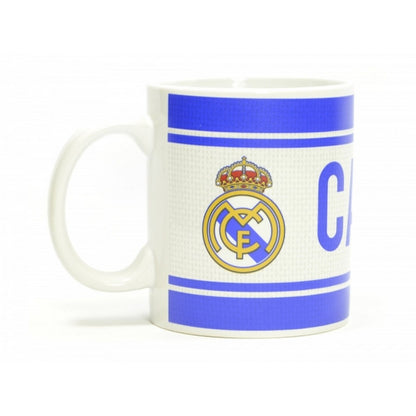 White-Blue - Front - Real Madrid CF Official Captain Mug