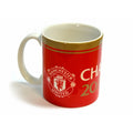 Red-White - Front - Manchester United FC Official Champions 2013 Mug