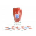 Red-White - Front - England Official Mini Bar Set (Set Of 1 Pint Glass, 4 Beer Mats & 1 Bar Towel)