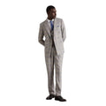 Grey - Lifestyle - Burton Mens Checked Slim Suit Trousers