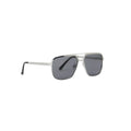 Silver - Back - Burton Mens Aviator Sunglasses