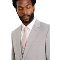 Light Grey - Side - Burton Mens Essential Slim Suit Jacket