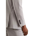 Light Grey - Side - Burton Mens Essential Tailored Suit Jacket