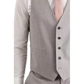 Light Grey - Side - Burton Mens Essential Slim Waistcoat