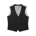 Black - Front - Burton Mens Essential Tailored Waistcoat