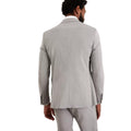 Light Grey - Back - Burton Mens Essential Skinny Suit Jacket