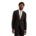 Black - Front - Burton Mens Essential Skinny Suit Jacket