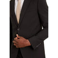 Black - Side - Burton Mens Essential Skinny Suit Jacket