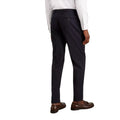 Navy - Back - Burton Mens Essential Plus Tailored Suit Trousers