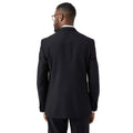Black - Back - Burton Mens Slim Tuxedo Jacket
