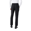 Black - Back - Burton Mens Skinny Tuxedo Trousers