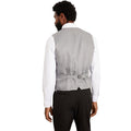 Black - Back - Burton Mens Essential Plus Tailored Waistcoat
