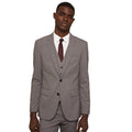 Light Grey - Front - Burton Mens Essential Plus Tailored Suit Jacket