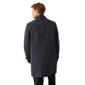 Navy - Back - Burton Mens Classic Trench Coat