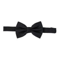 Black - Front - Burton Mens Woven Bow Tie