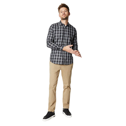 Black - Lifestyle - Burton Mens Mono Check Shirt