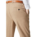 Neutral - Side - Burton Mens Tweed Slim Suit Trousers
