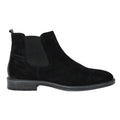 Natural Black - Back - Burton Mens Ray Leather Chelsea Boots