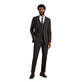 Charcoal - Lifestyle - Burton Mens Essential Slim Suit Trousers